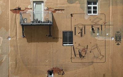 De straat op karton: Evol