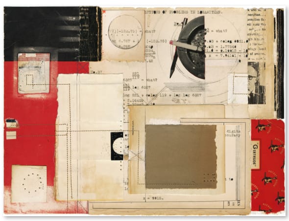 collage oude boeken